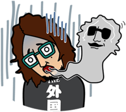 THE GAIKOKUJIN's lololololol stamps sticker #779657