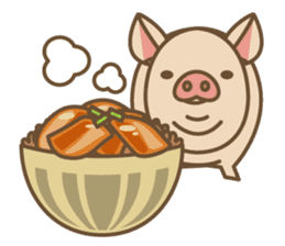 Pig farm sticker #780352