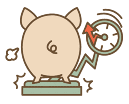 Pig farm sticker #780354