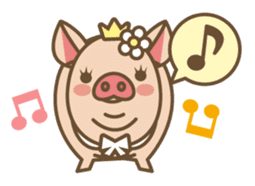 Pig farm sticker #780355