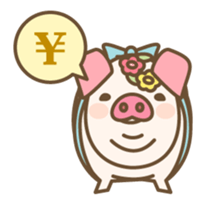 Pig farm sticker #780356