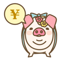 Pig farm sticker #780356