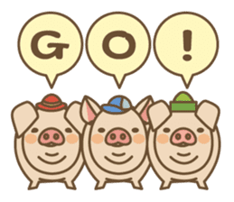 Pig farm sticker #780366