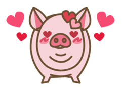 Pig farm sticker #780367