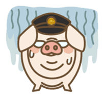 Pig farm sticker #780372
