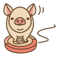 Pig farm sticker #780380