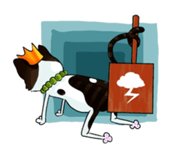 The Emperor Toby and Ranee's secret life sticker #780653