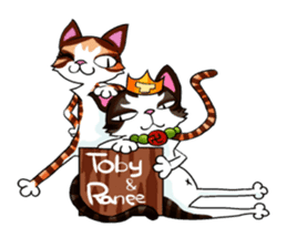 The Emperor Toby and Ranee's secret life sticker #780670