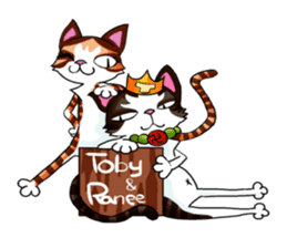 The Emperor Toby and Ranee's secret life sticker #780670