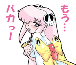 Yukata & shrine maiden summer festival sticker #781104