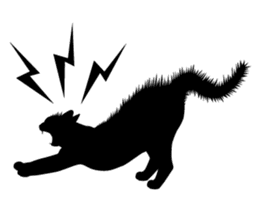 Loose cat sticker #781206