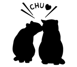 Loose cat sticker #781210