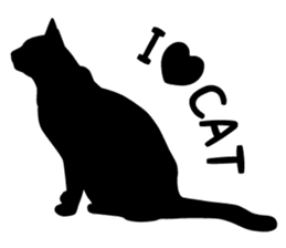 Loose cat sticker #781220