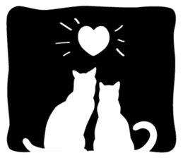 Loose cat sticker #781223