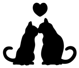 Loose cat sticker #781225