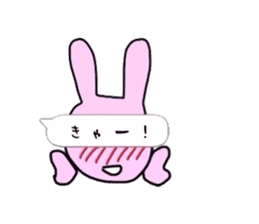 The talking rabbit sticker #781281