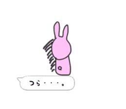 The talking rabbit sticker #781306