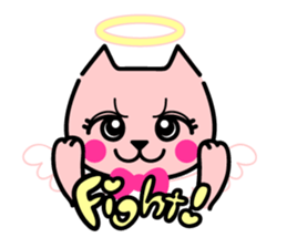 angel and devil sticker #781321