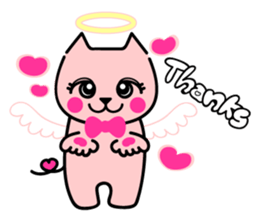 angel and devil sticker #781327