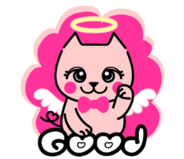 angel and devil sticker #781329