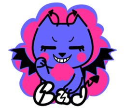 angel and devil sticker #781330