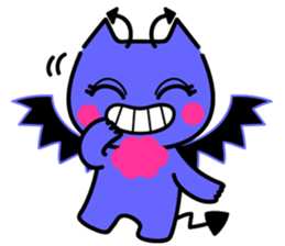 angel and devil sticker #781338