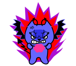 angel and devil sticker #781340