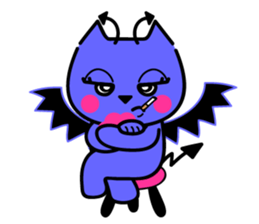 angel and devil sticker #781342