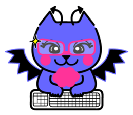 angel and devil sticker #781344