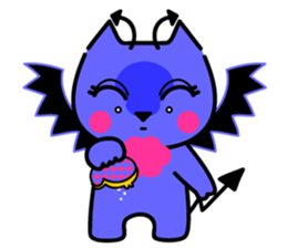 angel and devil sticker #781346