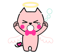 angel and devil sticker #781349