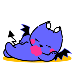 angel and devil sticker #781350