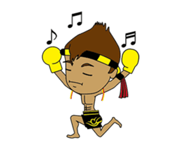 Muay Thai Fighter sticker #781449