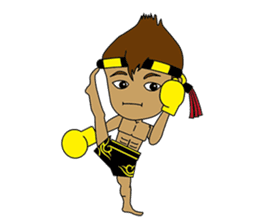 Muay Thai Fighter sticker #781458