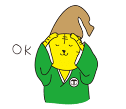 A good listener "Tiger" sticker #781784