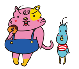 ma-kun and chi-bo sticker #782431