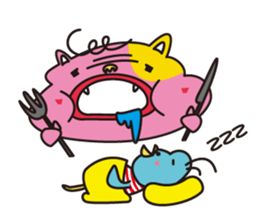 ma-kun and chi-bo sticker #782432