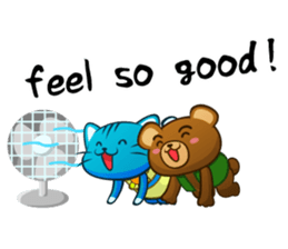 Good friends animals - Summer sticker #782558