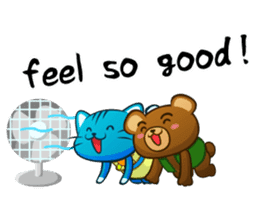 Good friends animals - Summer sticker #782558