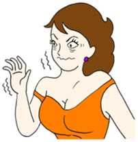 Tsundere mom sticker #783193