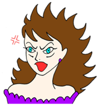 Tsundere mom sticker #783194