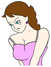 Tsundere mom sticker #783202