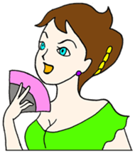 Tsundere mom sticker #783209