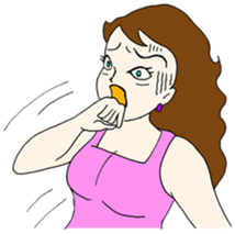 Tsundere mom sticker #783210
