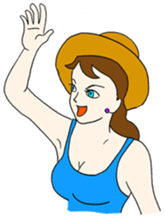 Tsundere mom sticker #783213