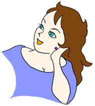 Tsundere mom sticker #783214