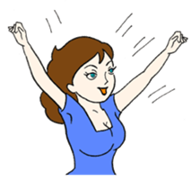 Tsundere mom sticker #783218