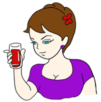 Tsundere mom sticker #783220