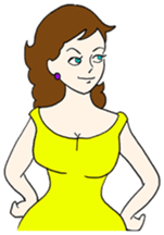 Tsundere mom sticker #783226