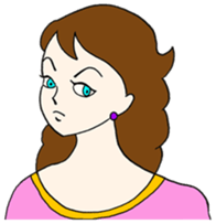 Tsundere mom sticker #783227